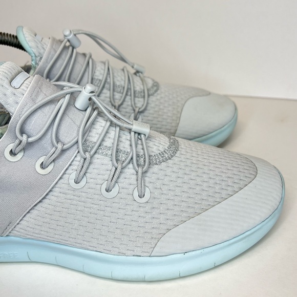 Nike Free RN CMTR Commuter Womens Sz 8 880842-012 Pure Platinum/Powder Blu NICE! - Picture 8 of 15